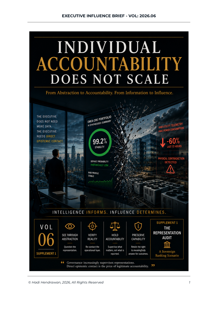 Cover — Individual Accountability Does Not Scale